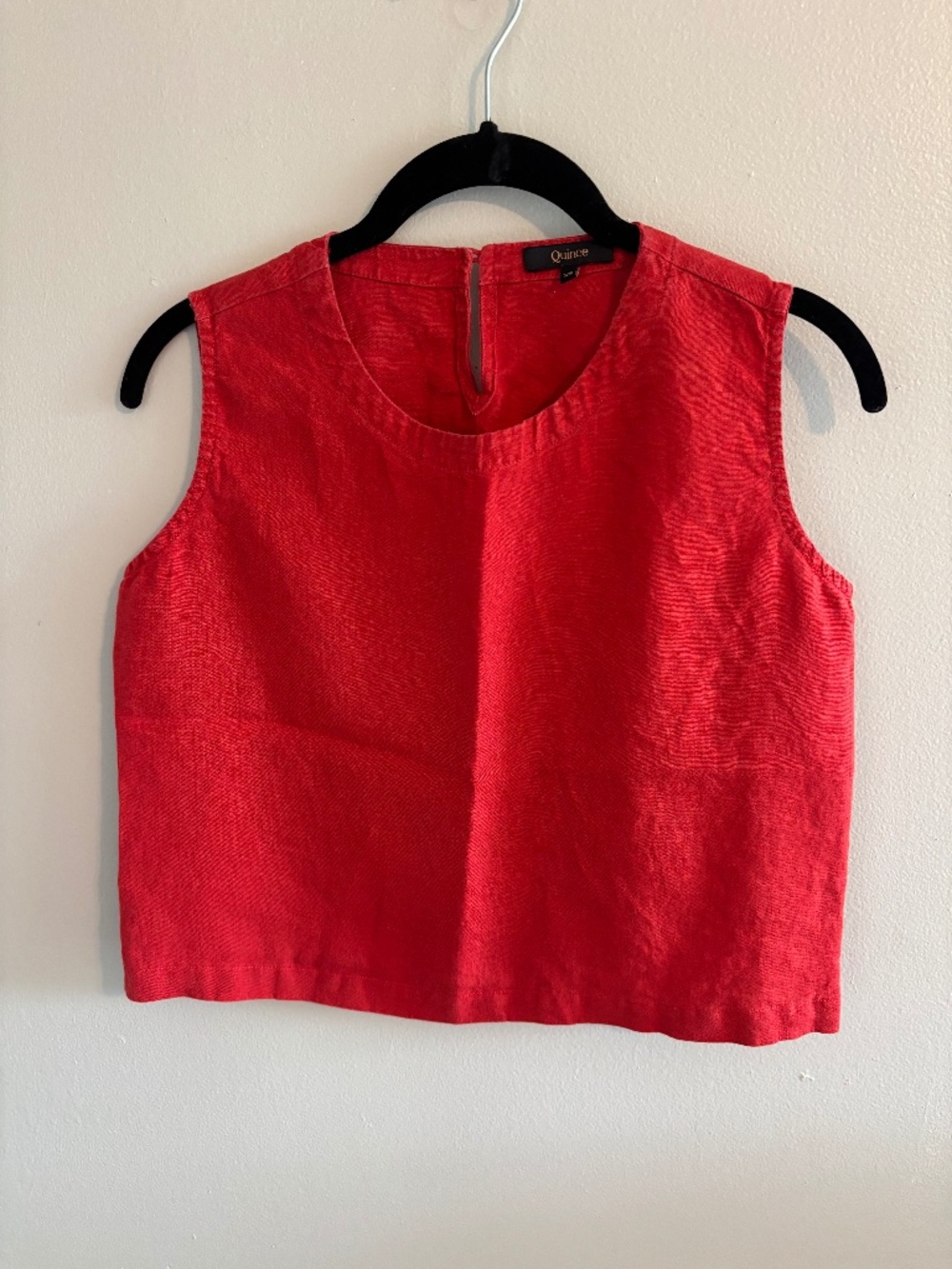 Quince Linen Tank and Crop Pant Set